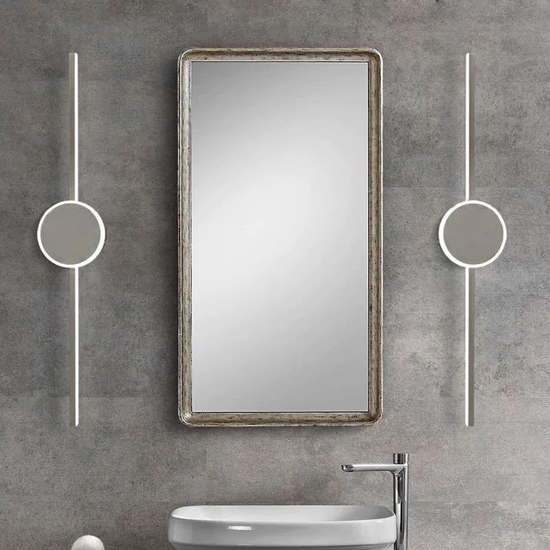 Toolight Toolight, LED nástenné svietidlo 80cm, APP847-1W, chrómová, OSW-06669