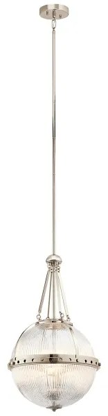 Kichler KL-ASTER-P-PN - Luster na tyči ASTER 3xE14/60W/230V