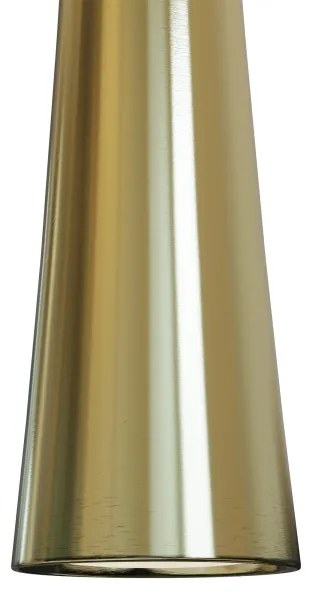 MAXLIGHT P0485 - LED Luster na lanku COFFEE LED/7W/230V pr. 3 cm zlatá