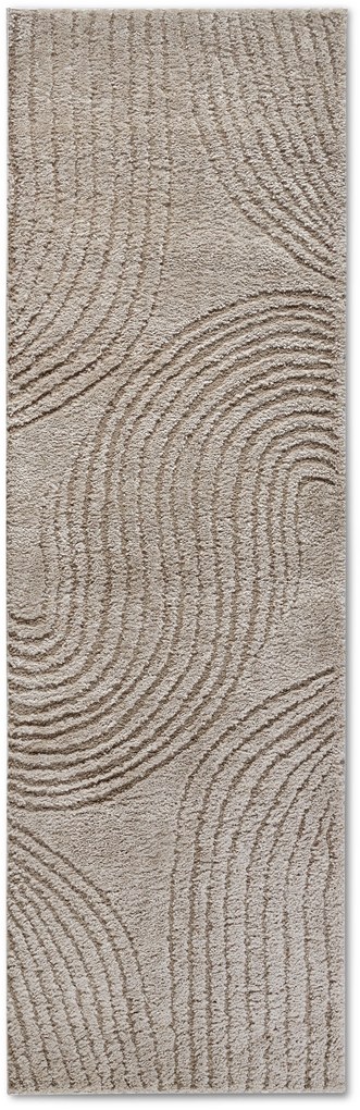 ELLE Decoration, Behúň Gallery 106084 Beige z kolekcie Elle, 80x240, béžová, obývacia izba