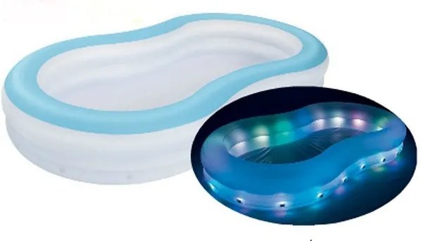 Bazén s LED svetlom 032231
