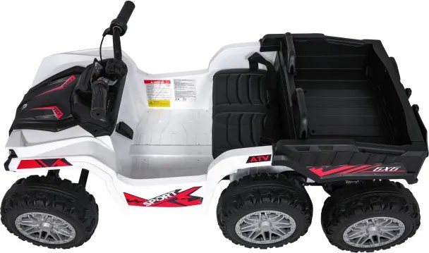 Elektrická štvorkolka Quad Sport TX 4 × 4 biela