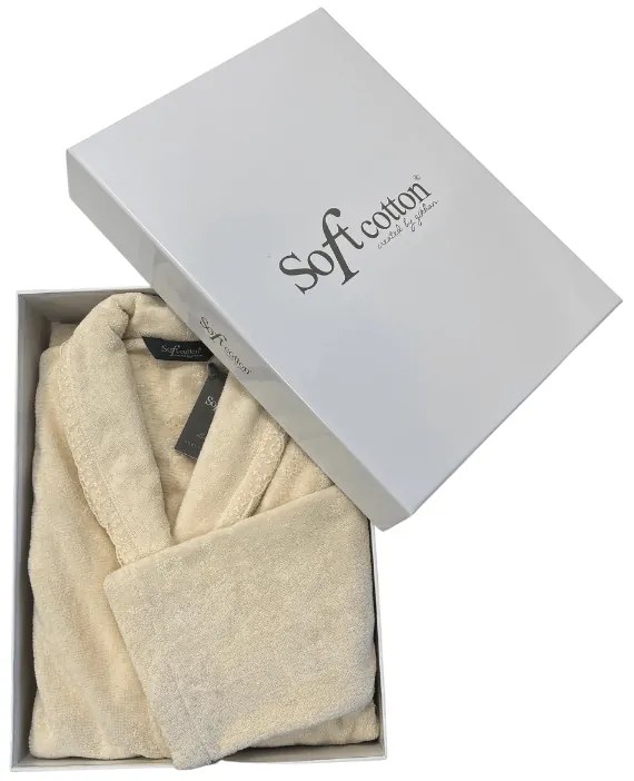 Soft Cotton Dámsky elegantný župan STELLA v darčekovom balení