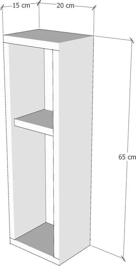 Nočný stôl Turra - Pine