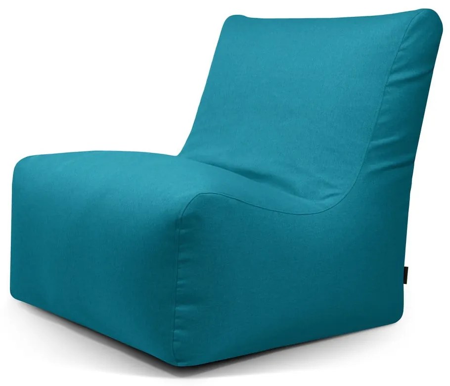 Tyrkysovomodrý sedací vak Seat 100 Lounge – SLOWDOWN