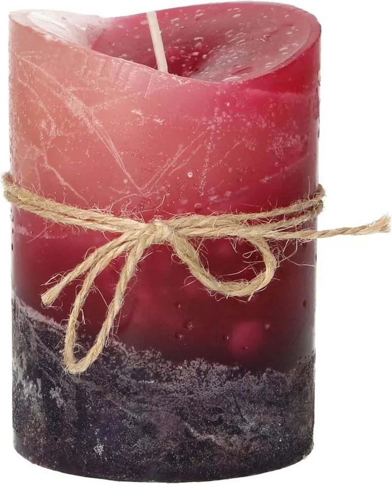 Sviečka Dorotea 10cm cherry