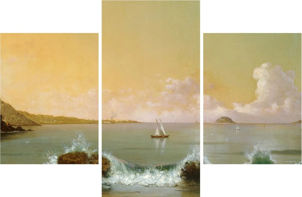 Obraz - Martin Johnson Heade, Rio de Janeiro Bay, reprodukcia (90x60 cm)