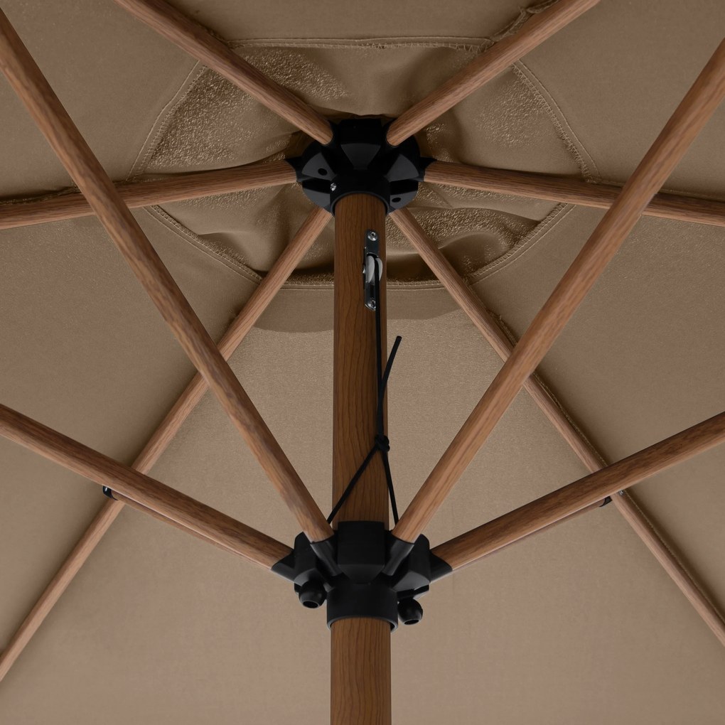 Doppler LIFE 305 cm - naklápací slnečník s kľukou