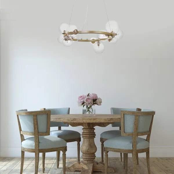 Rabalux 71300 - Luster na lanku ASLOV 11xG9/28W/230V