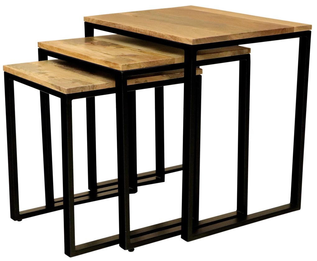 furniture-nabytek.cz - Odkládací stolky Gita sada 3 ks