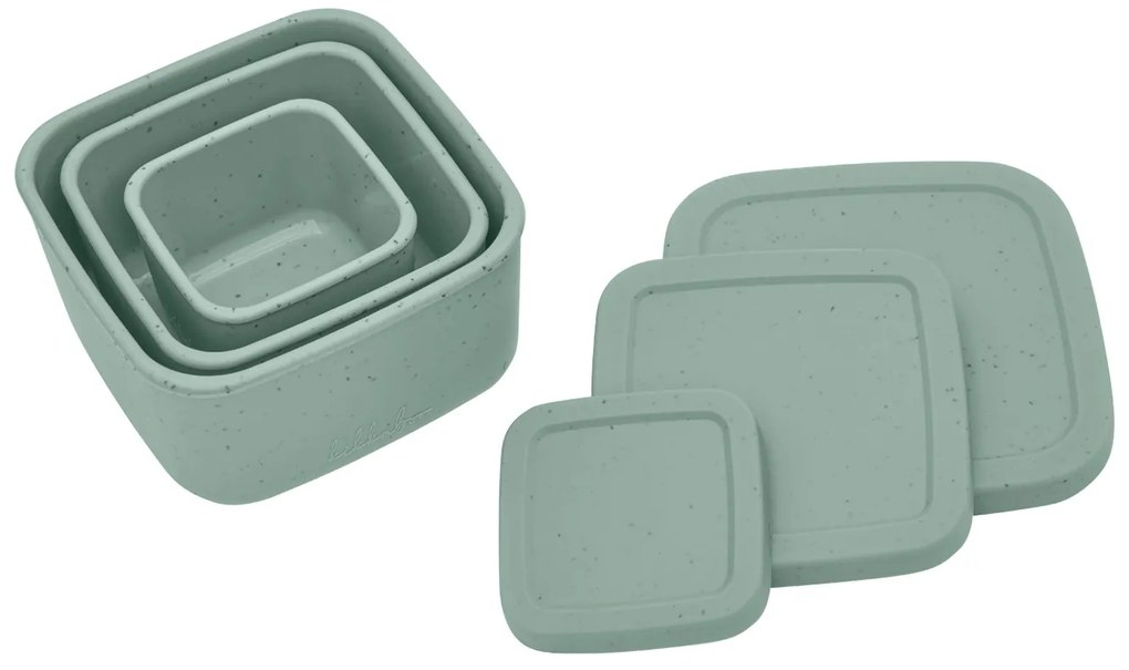Sada boxov na desiatu 3 ks Platinum Silicone Sage