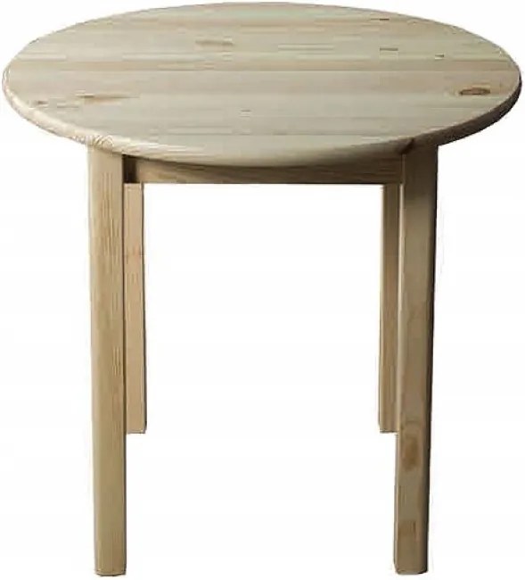 AMI nábytok Stůl průměr dub č3 80 cm
