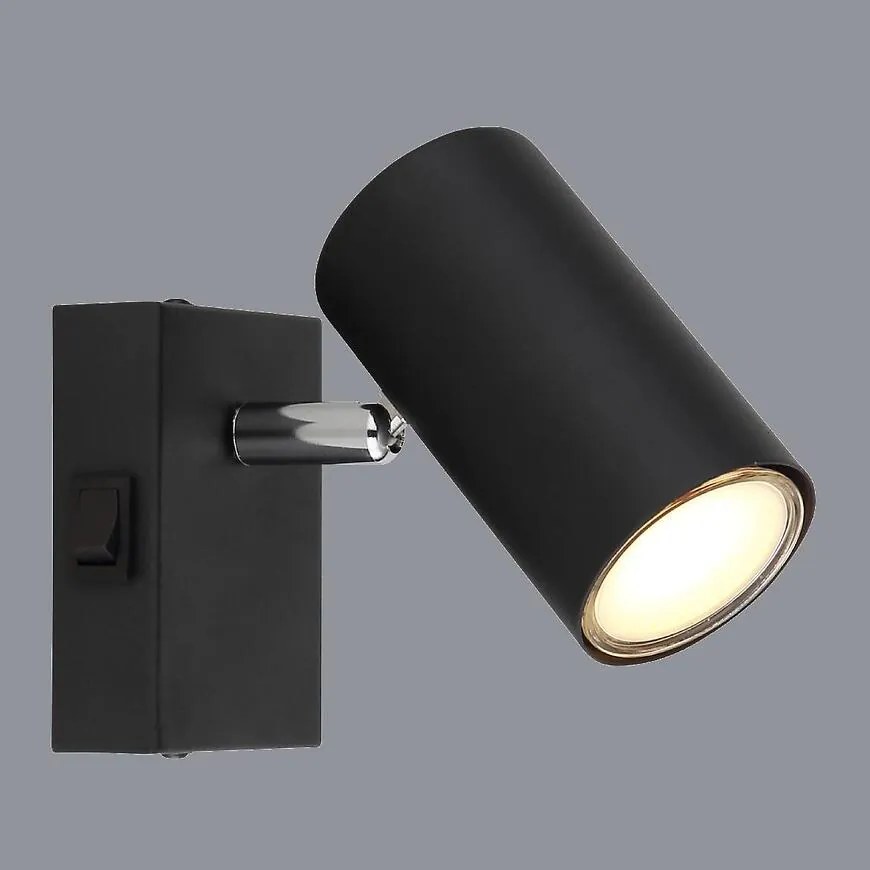 Nástenné svietidlo 57910-1B Black K1