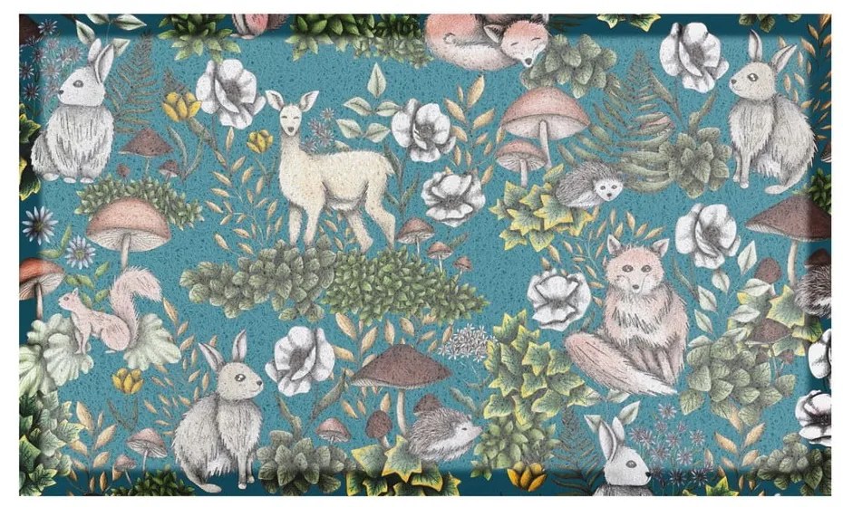 Rohožka 40x70 cm Into the Woods x Celia Battaini – Artsy Doormats