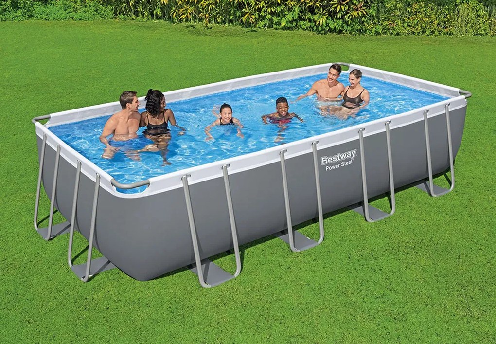 BESTWAY Power Steel Bazénový set 549 x 274 x 122 cm, piesková filtrácia 56466