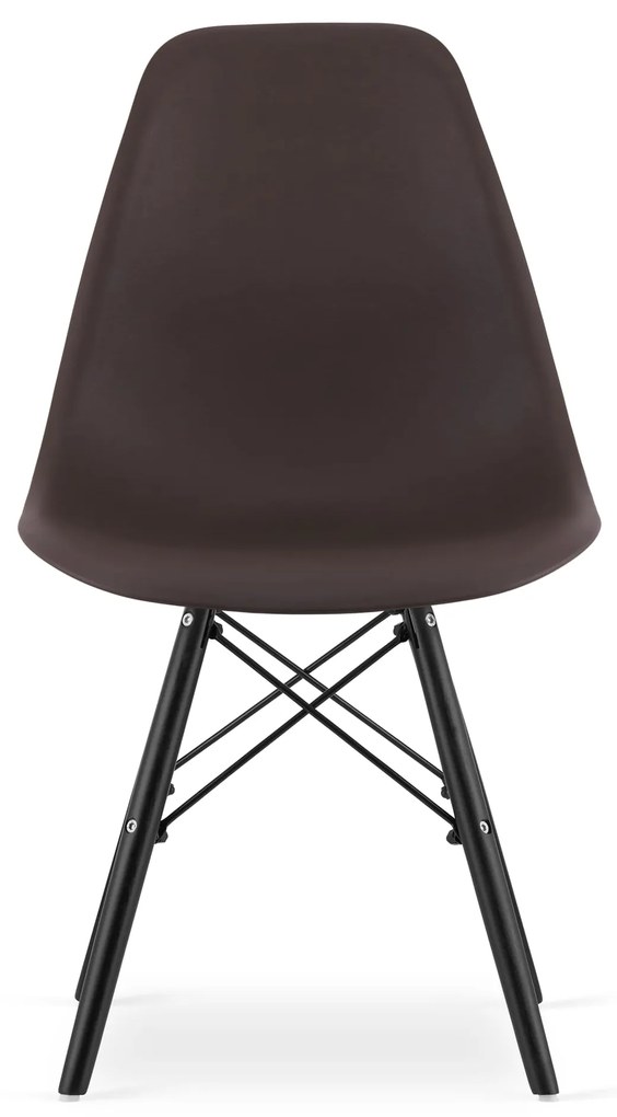 Stolička OSAKA káva / čierne nohy x 4 9401 80 00 00