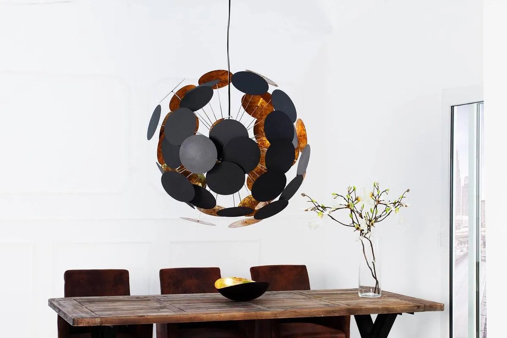 Lampa Sunshine čierna