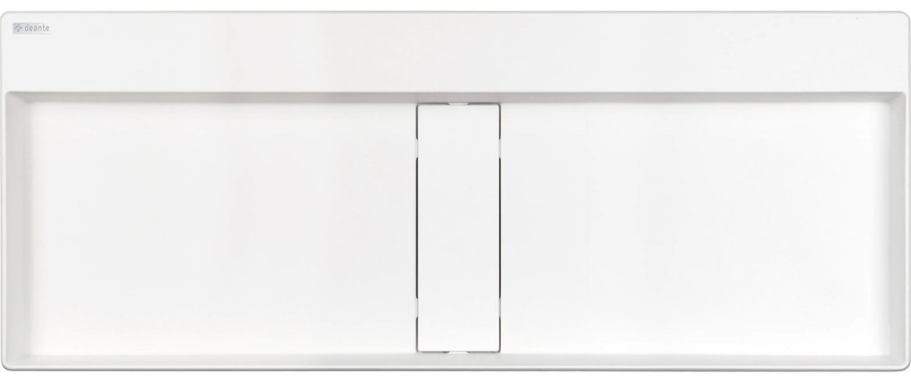 Deante Blur, granitové umývadlo na dosku 1000x400x120 mm, biela, DEA-CQB_AU1S