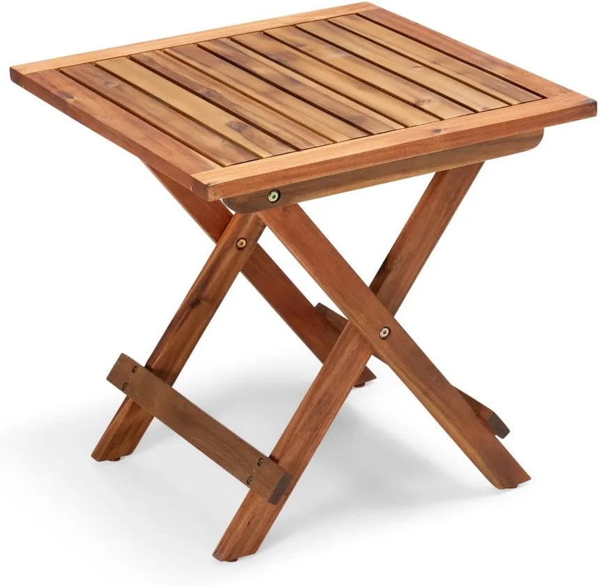 Záhradný odkladací stolík z akáciového dreva Le Bonom Diego, dĺžka 50 cm