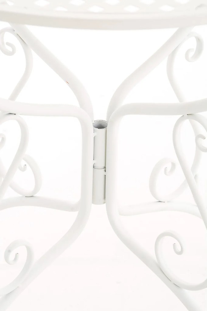 Kovový stôl GS13436802 - Biela