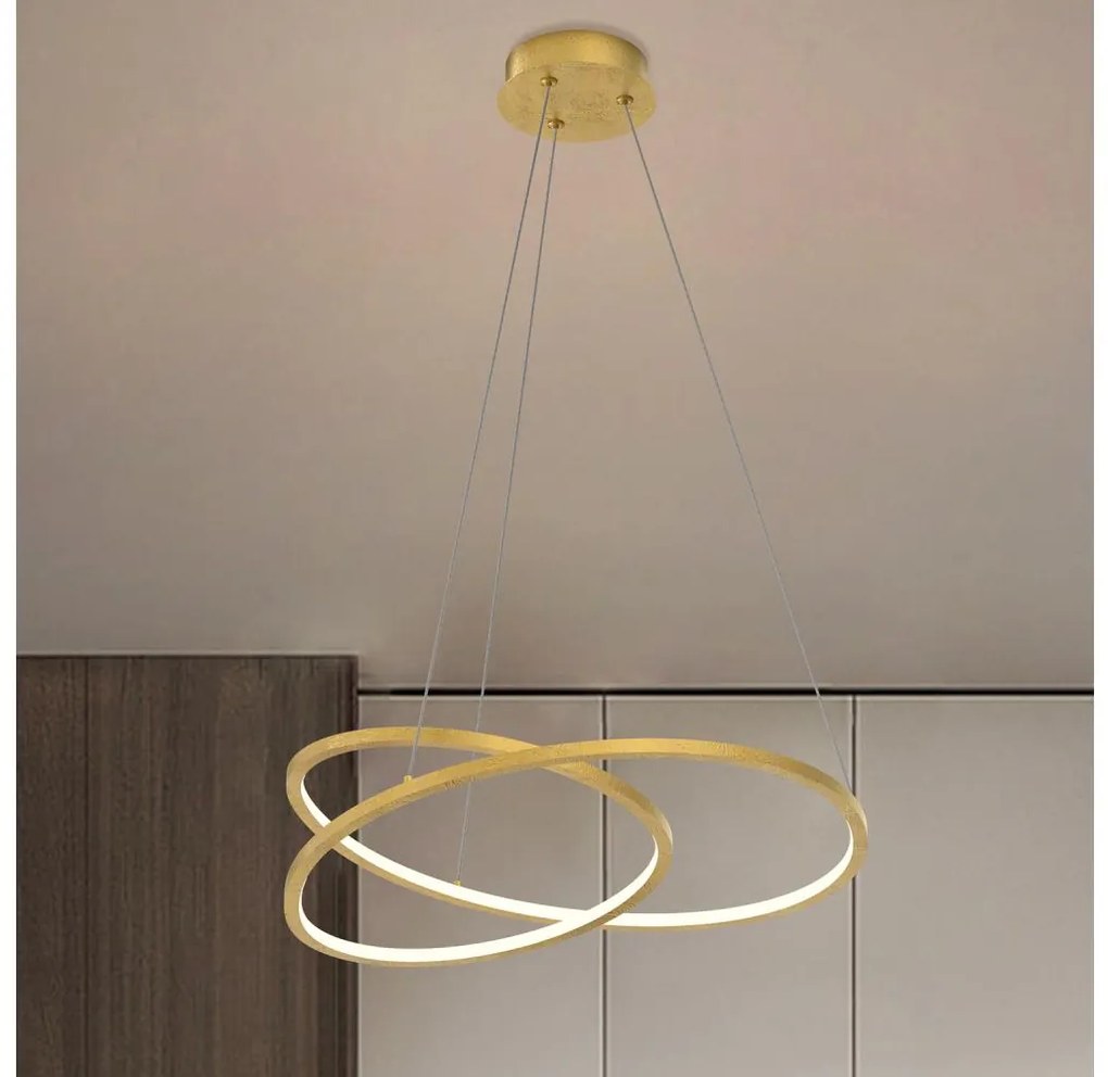 ONLI - LED Luster na lanku LIBERTY LED/30W/230V 4000K zlatá