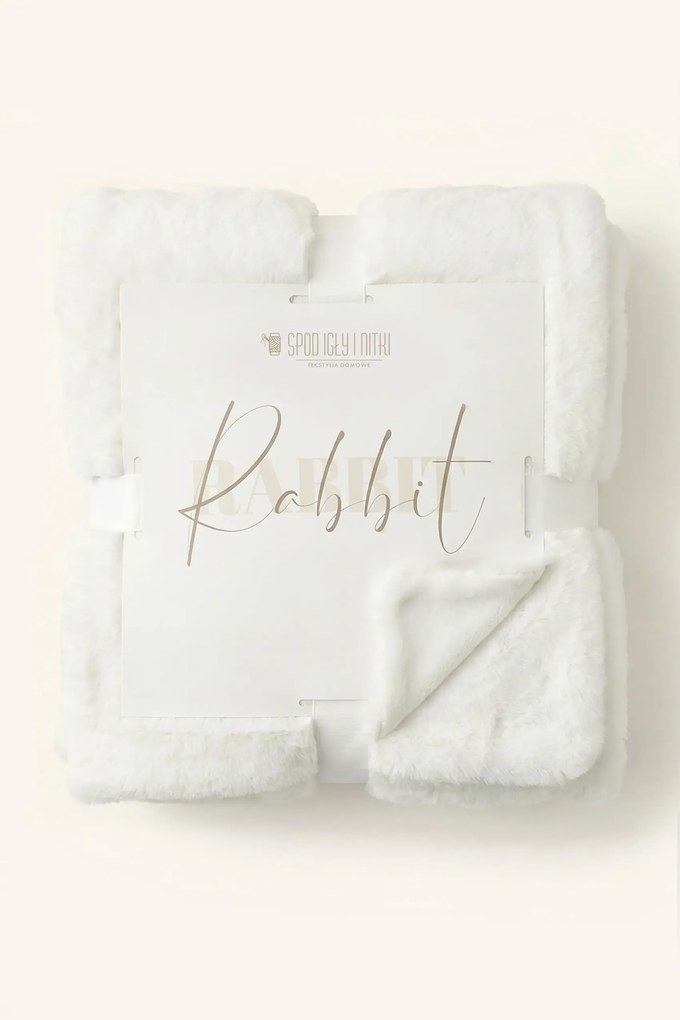 Deka RABBIT biela Rozmer: 150x200 cm