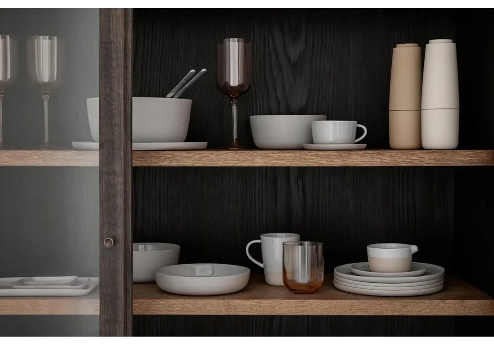 Svetlosivé/béžové keramické šálky v súprave 2 ks 150 ml Kaffee – Blomus