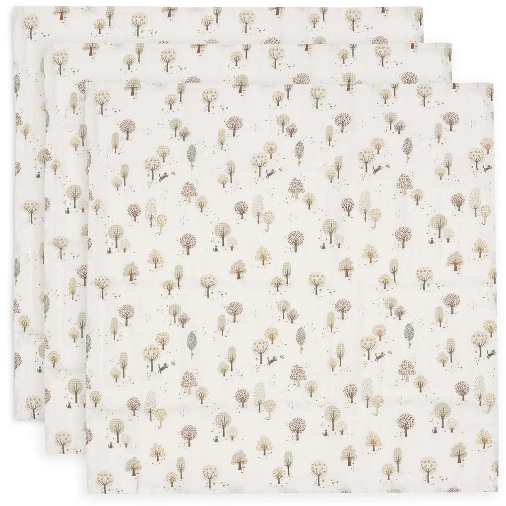 Plienky 3 ks 70x70 cm Tiny Park