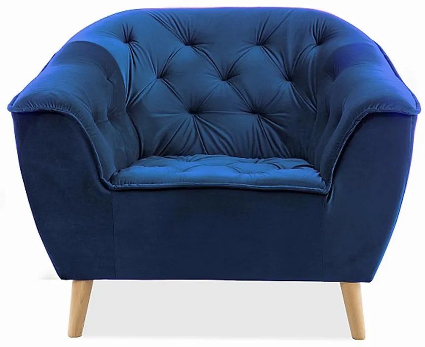 Kreslo Galaxy Bluvel 86/prírodné