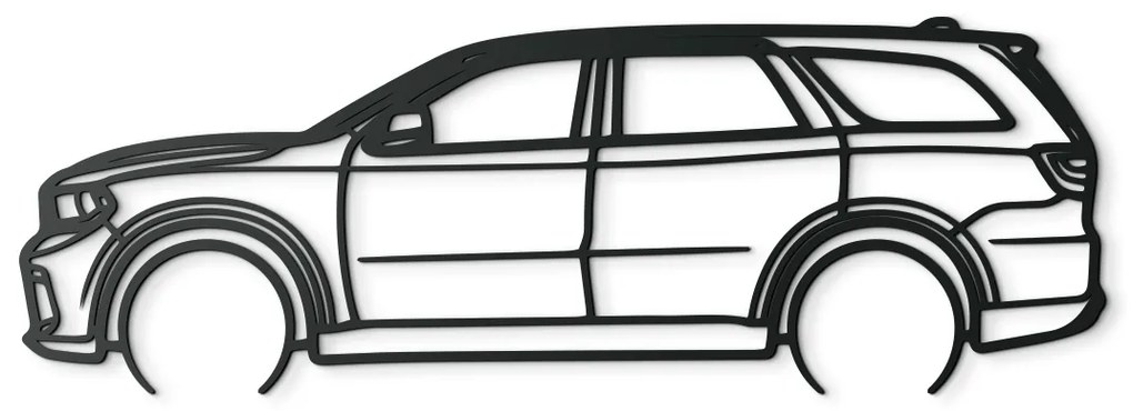 drevko Nálepka auta na stenu Honda Accord Euro 20 Rozmer obrazu: 25 x 86 cm, Farba dekorácie: Čierna