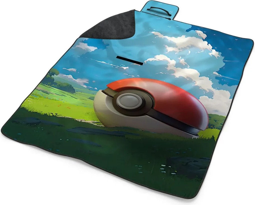 Sablio Plážová deka Pokemon ball Krajina: 200x140 cm