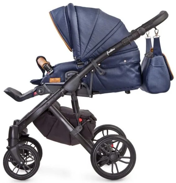 Camini Kočík CAMINI Frontera kombinovaný 2v1 2018 black