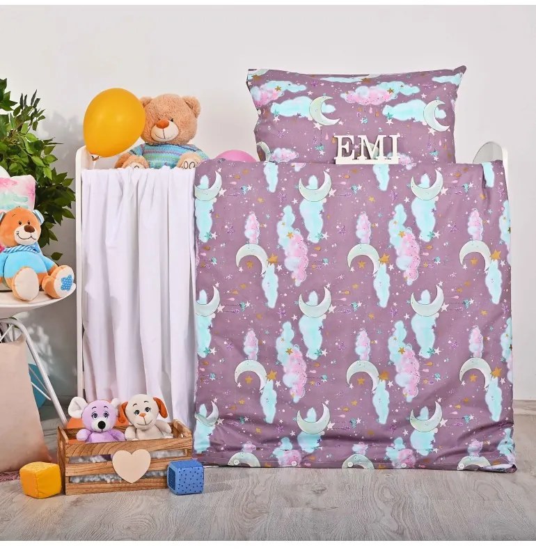 Obliečky detské bavlnené Sen EMI, Detský set 90x130 + 45x65