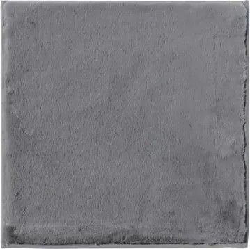 Kúpeľňová predložka Králik 50x50 cm, tmavo šedá%