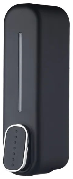 BISK Erga G1, dávkovač tekutého mydla na zavesenie 350ml, čierna matná, ERG-08072