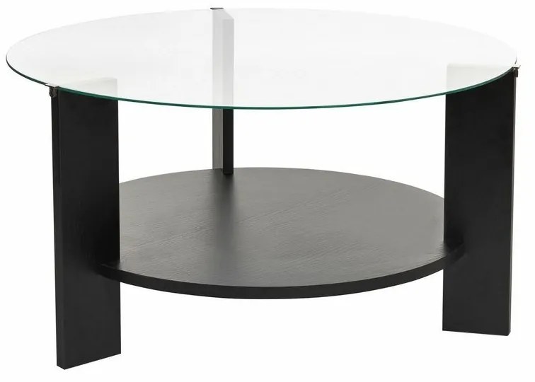 Konferenčný stolík Clara Wood Black