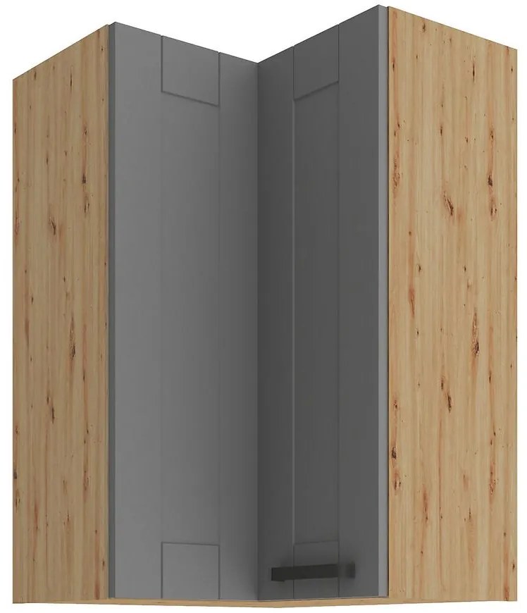 Skrinka do kuchyne LUNA DUSTGREY/ARTISAN 60X60 GN-90 2F (90°)