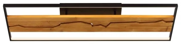 Brilliant - stmievateľné LED stropné svietidlo THUNDER LED/42W/230V 3000K čierna/hnedá