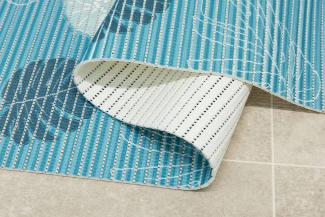 Kúpelňová penová rohož Softy-Tex 819 tyrkysová