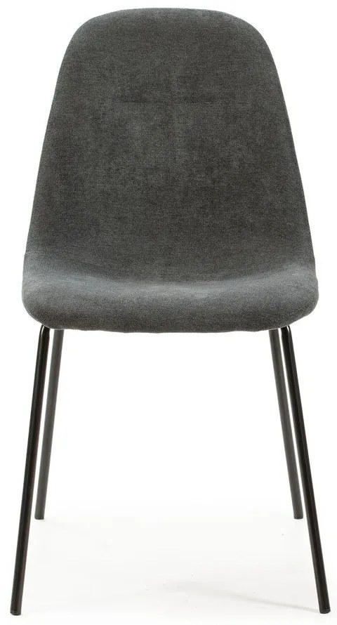 Tmavosivé jedálenské stoličky v súprave 4 ks Renne – Marckeric