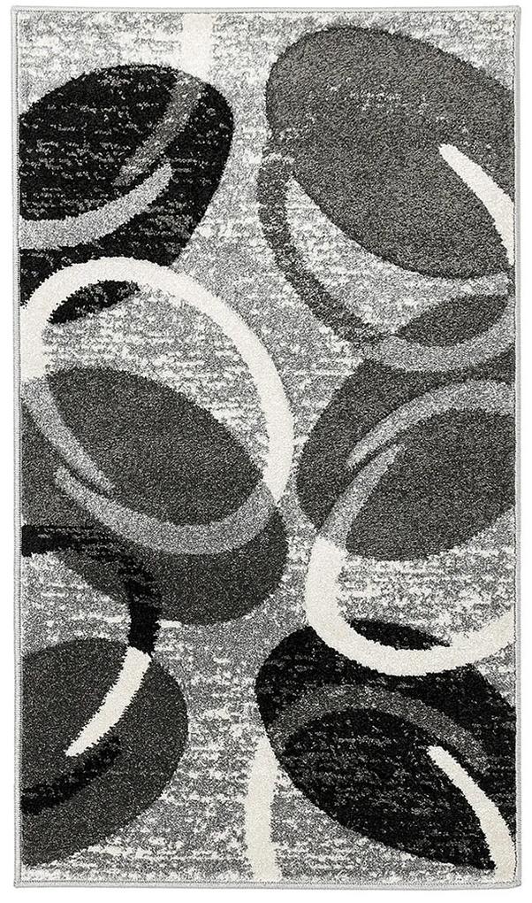 Koberce Breno Kusový koberec PORTLAND 2093/PH2Z, sivá, viacfarebná,80 x 140 cm