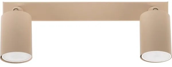 Bodové svietidlo NEX 2xGU10/10W/230V béžová