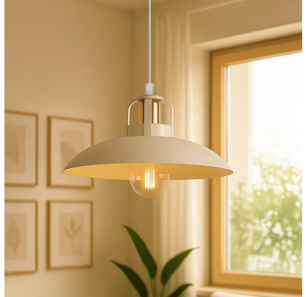 Brilagi - LED Luster na lanku FLAMENGO 1xE27/60W/230V biela