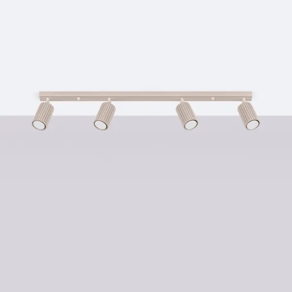 Brilagi - Bodové svietidlo CRESTO 4xGU10/10W/230V taupe