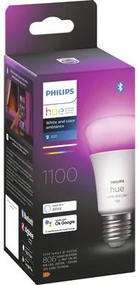 LED žiarovka Philips HUE 8719514291171 White And Color Ambiance A60 E27 9W/75W 1100lm 2000-6500K stmievateľná - kompatibilná so SMART HOME by hornbach