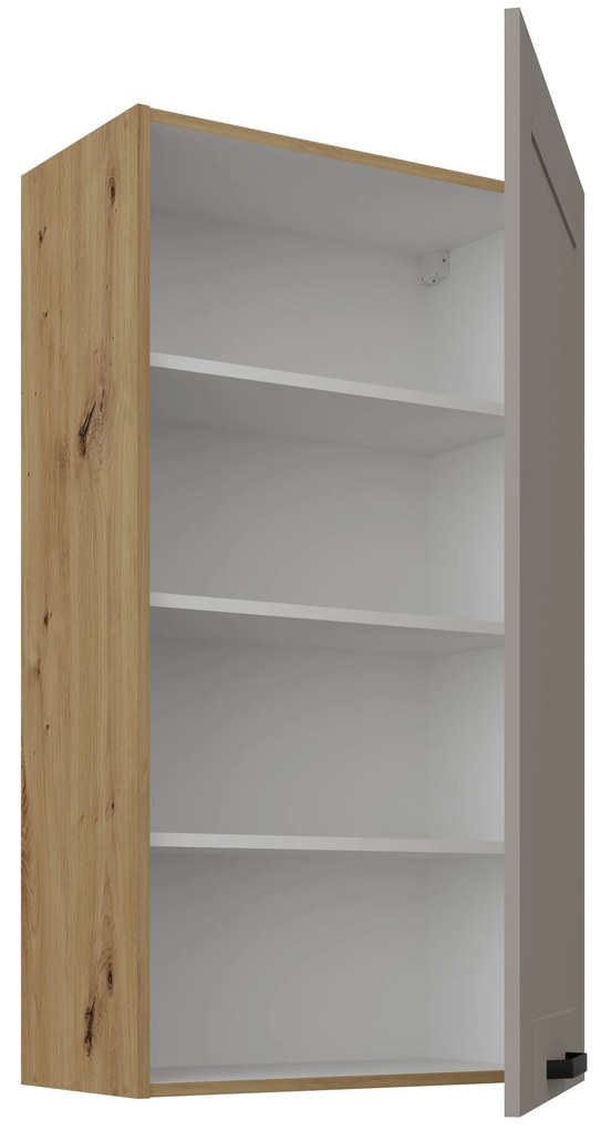Horná kuchynská skrinka Lucid 60 G-108 1F (korpus: dub artisan + front: mdf claygrey). Vlastná spoľahlivá doprava až k Vám domov. 1134697