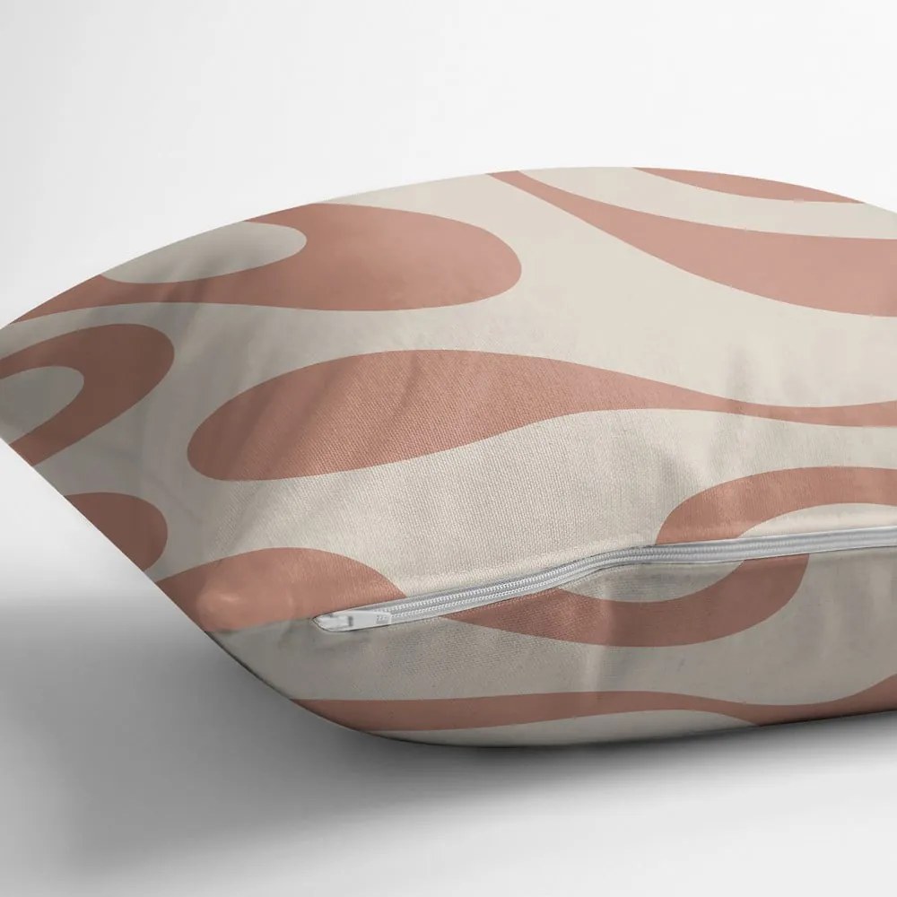 Obliečka na vankúš 43x43 cm Strawberry Latte – Mila Home