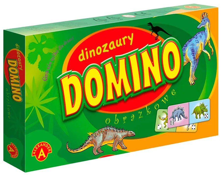 KIK ALEXANDER dinosaurie domino vzdelávacia hra 4+