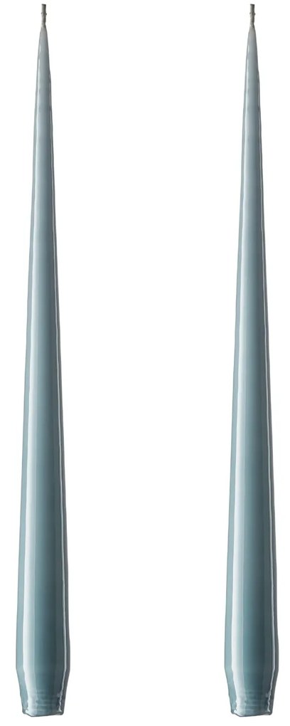 ester & erik Sviečka Taper 32 cm – 64 Steel Blue – sada 2 ks