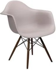 Designová židle DAW, cappuccino (Tmavý buk)  S40608 CULTY +